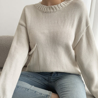 Women's oversize knitted sweater - Pereira