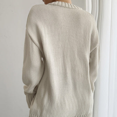 Women's oversize knitted sweater - Pereira