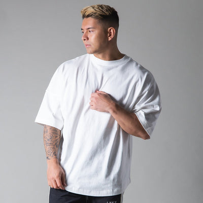 Men's short sleeve loose fit cotton T-shirt - Jacob