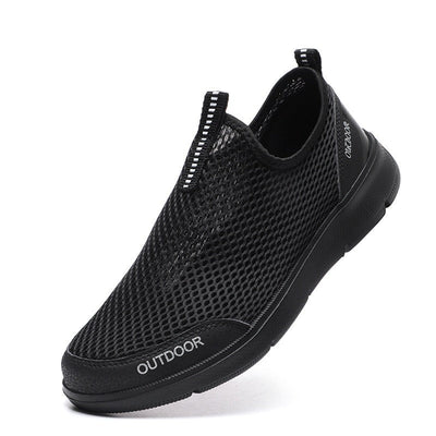 Breathable men's sneakers with sporty sole - Iker