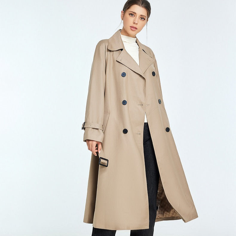 Women's double breasted classic trench coat - Celine