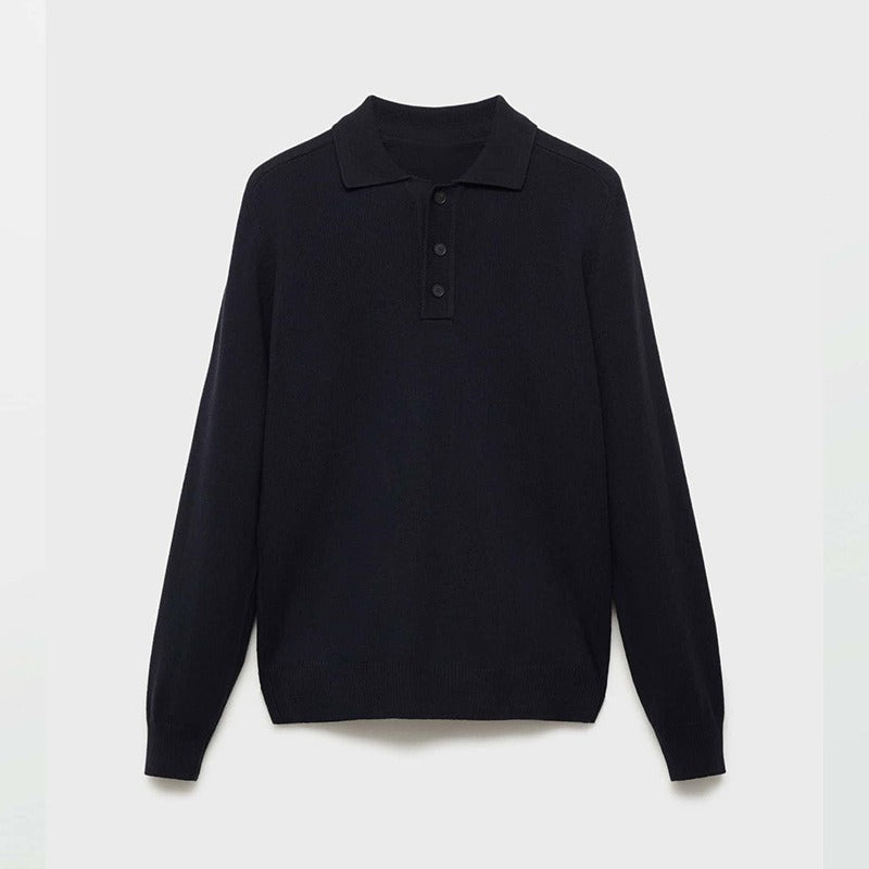 Men's polo sweater - Varelo