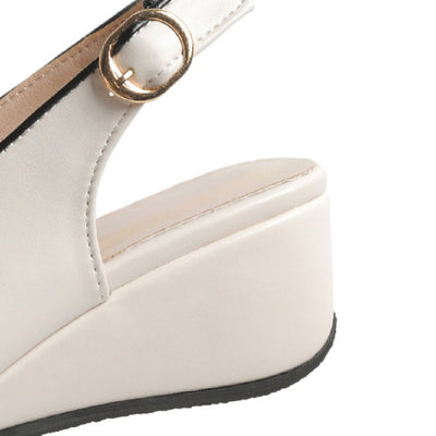 Women's Low Heels Minimalist Design - Céleste