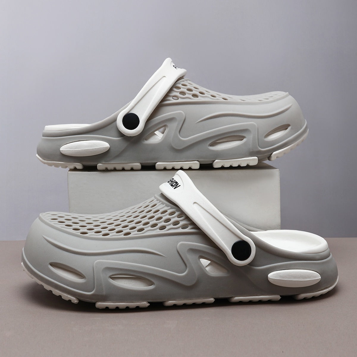 Men's orthopedic sports shoes with thick soles - Luken