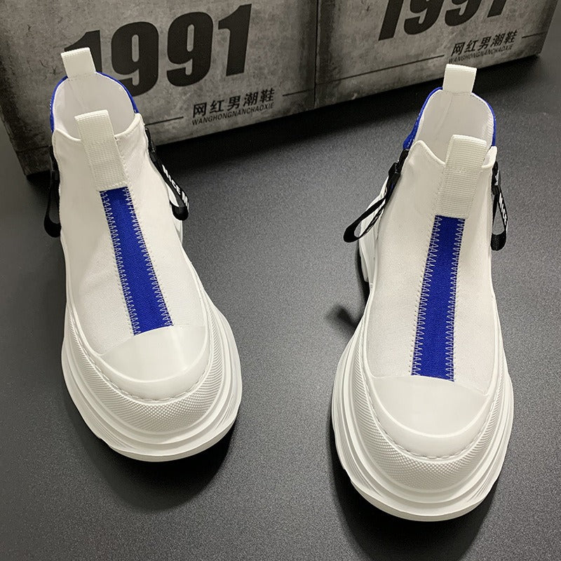 Urban platform sneakers with contrast - Darek