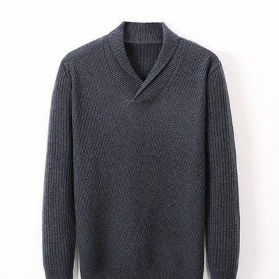 Knitted sweater with round neck - Lioran