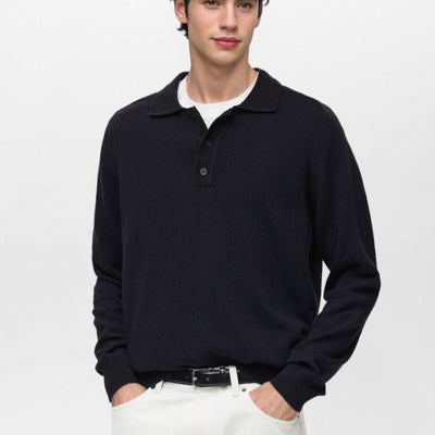 Men's polo sweater - Varelo