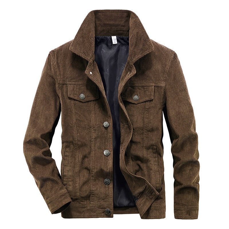 Corduroy jacket for men - Pavlik