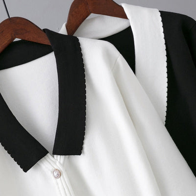 Short structured knitted jacket - Irène