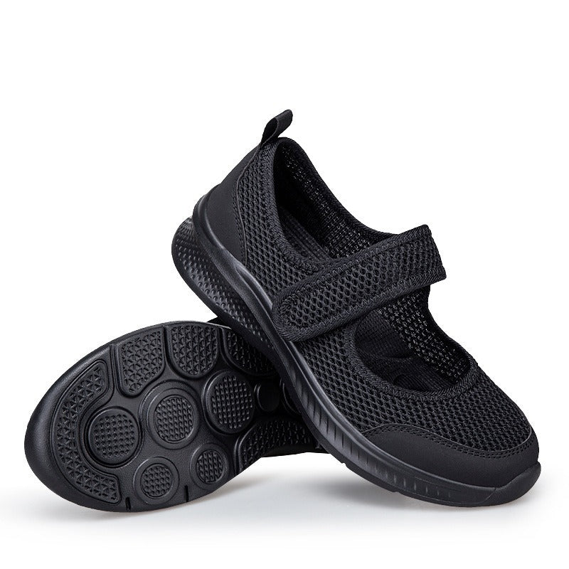 Women's breathable orthopedic shoes with Velcro - Hilda