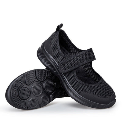 Women's breathable orthopedic shoes with Velcro - Hilda