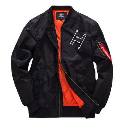 Men's quilted bomber jacket with zipper urban style - Helix