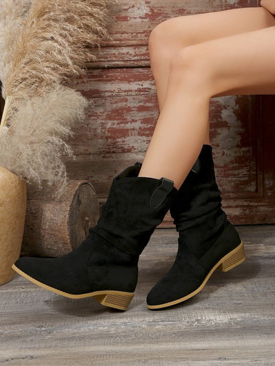 Women's mid-calf western boots - July