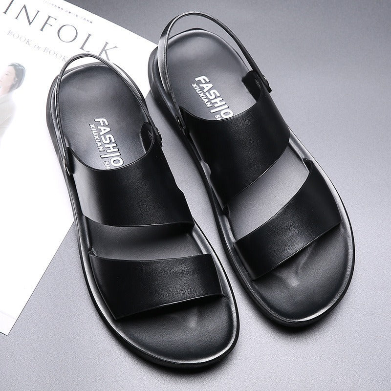 Men's wide straps sandals classic style - Lior