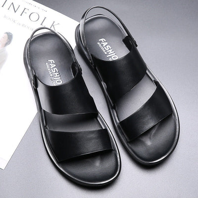 Men's wide straps sandals classic style - Lior