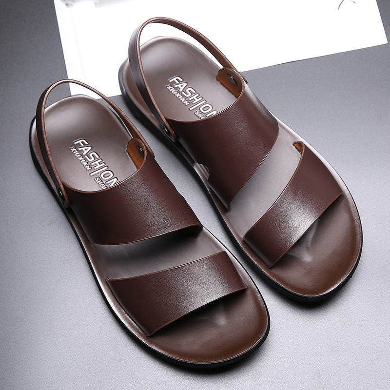 Men's wide straps sandals classic style - Lior