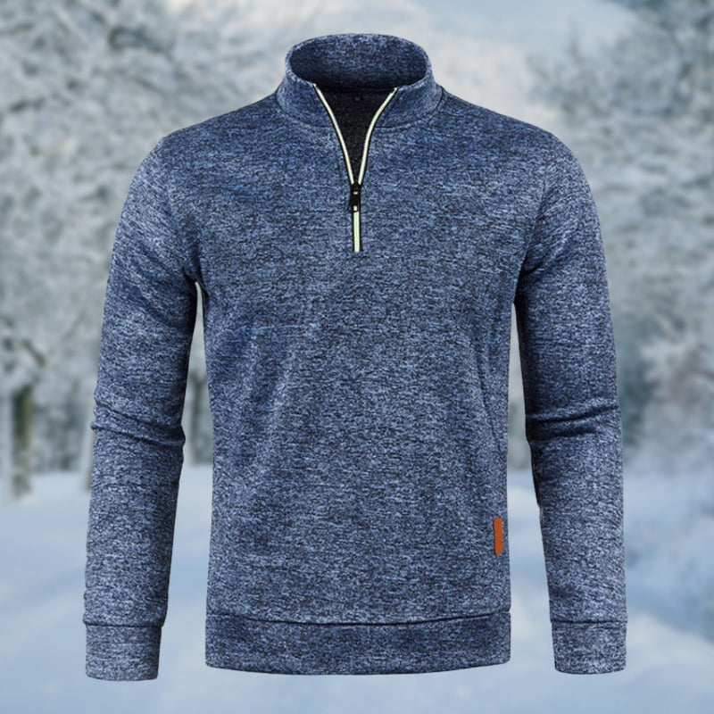 BENEDIKT - Warm knitted turtleneck jumper