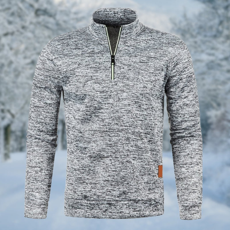 BENEDIKT - Warm knitted turtleneck jumper