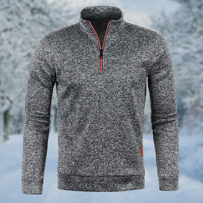 BENEDIKT - Warm knitted turtleneck jumper