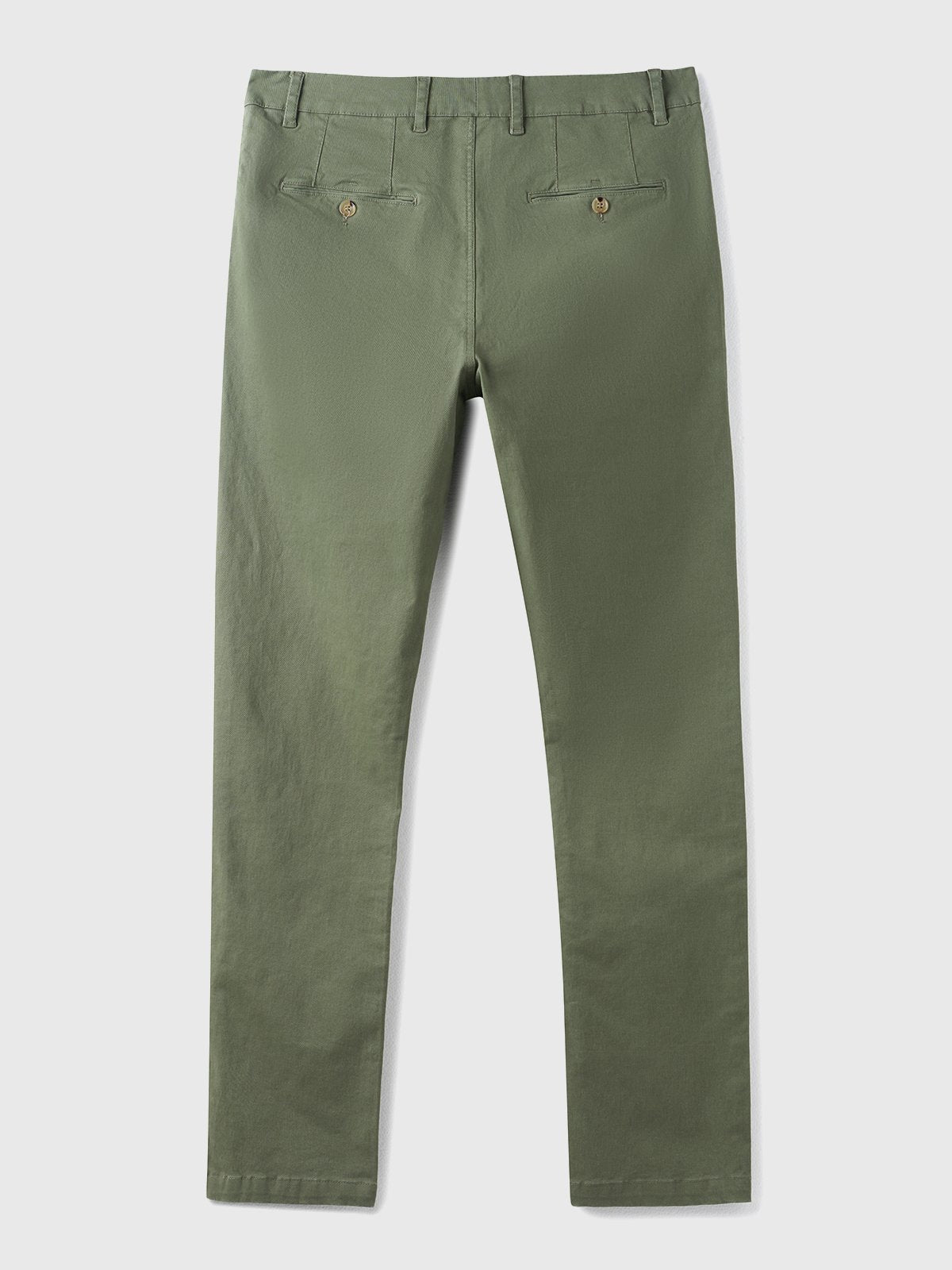 High-quality, stretchy men's chinos made from easy-care cotton-blend fabric