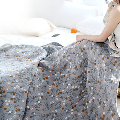 Reversible cotton quilt