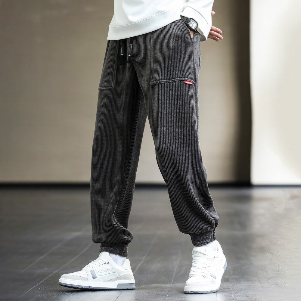 Krinson heavy corduroy jogging trousers