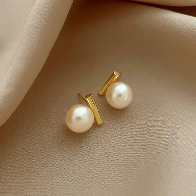 Pearly Bars Earrings