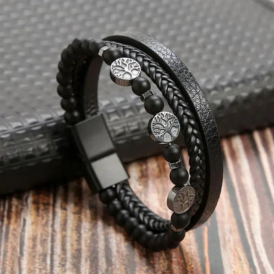 Elysian Vintage - Luxurious leather bracelet