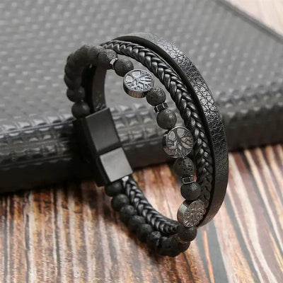 Elysian Vintage - Luxurious leather bracelet