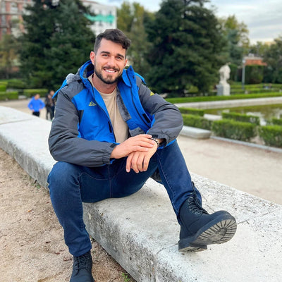 Men's waterproof lined jacket with hood - Cavalieri