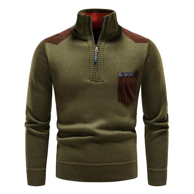 Premium men's jumper made from merino wool
