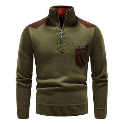 Premium men's jumper made from merino wool