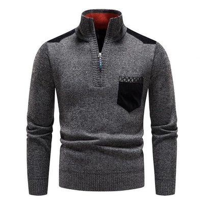 Premium men's jumper made from merino wool