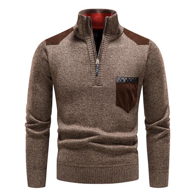 Premium men's jumper made from merino wool