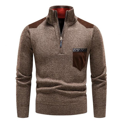 Premium men's jumper made from merino wool