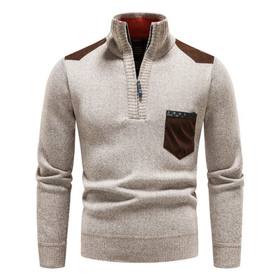 Premium men's jumper made from merino wool