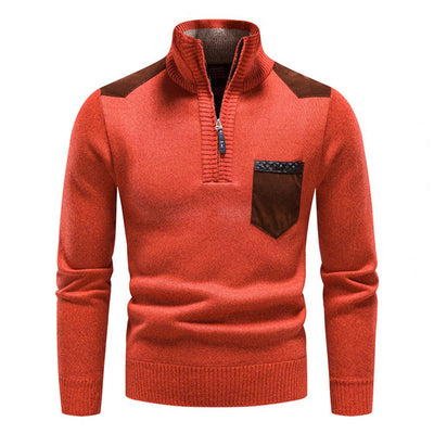 Premium men's jumper made from merino wool