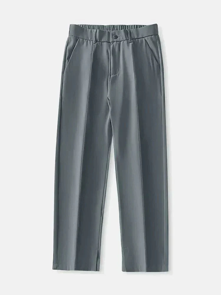 Modern pleated trousers