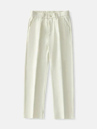 Modern pleated trousers