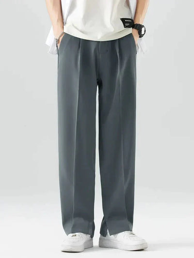 Modern pleated trousers