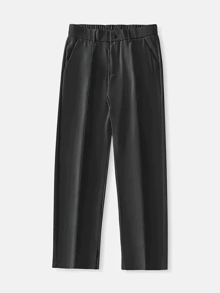 Modern pleated trousers