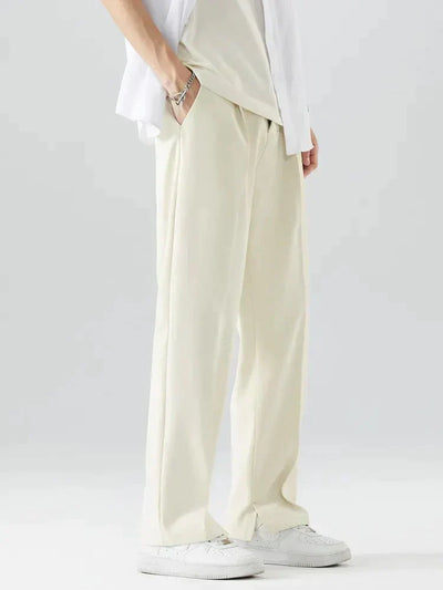 Modern pleated trousers