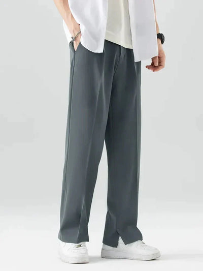 Modern pleated trousers