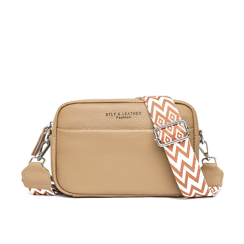 Ginia - Leather shoulder bag for women