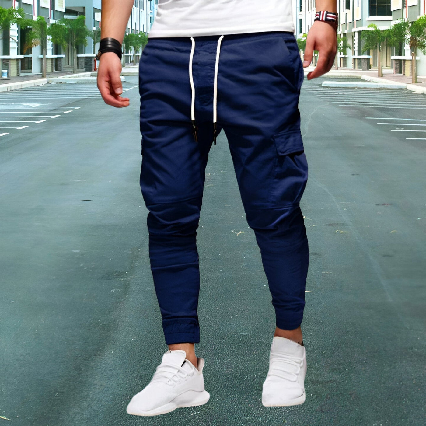 Alli - Cargo trousers in jogger look