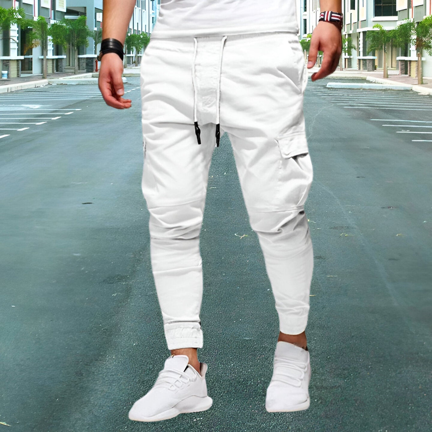 Alli - Cargo trousers in jogger look