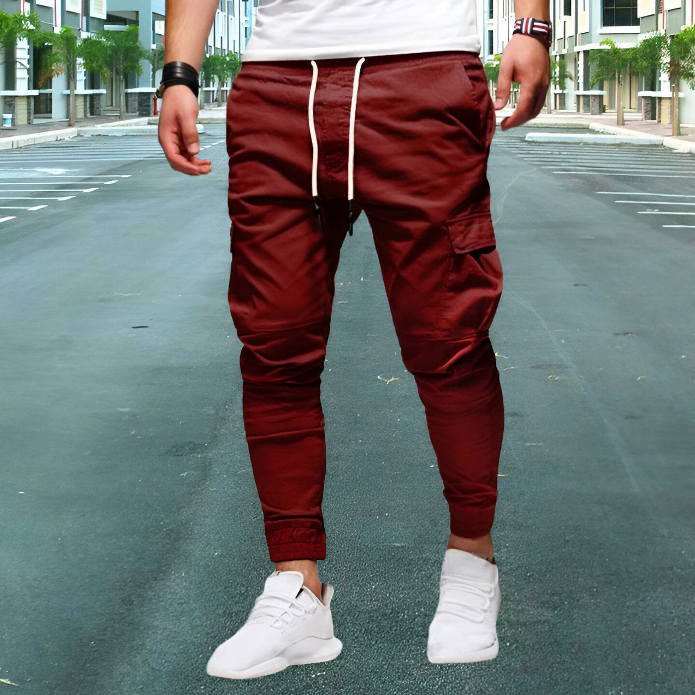 Alli - Cargo trousers in jogger look