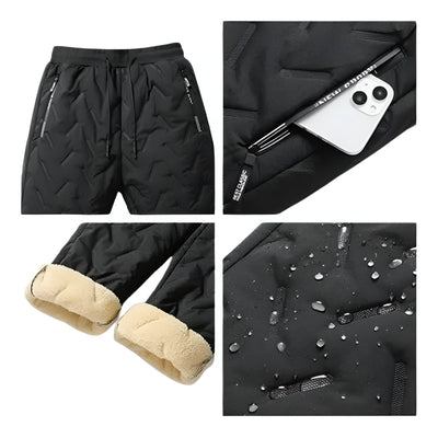 Milan winter fleece trousers for men