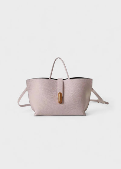 Women's tote bag synthetic leather textured elegant design - Noiré