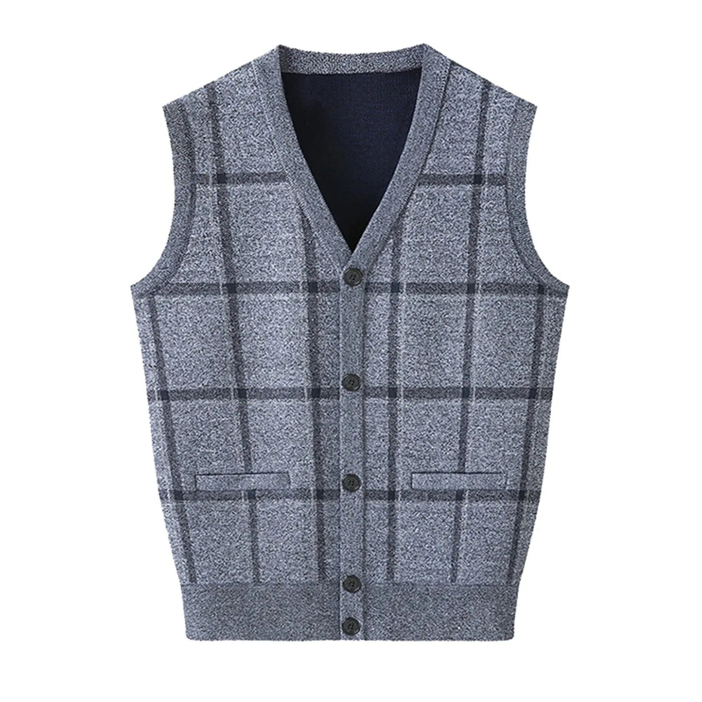 Men's classic knitted vest - Erwin